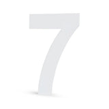 L'Adamo White 15 cm de yessential.fr est un grand numéro de maison blanc en 3D - idéal comme numéro de maison moderne avec ou comme numéro de maison élégant de 15 cm pour toute maison contemporaine.