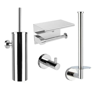 Donato Chrome WC Set