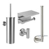 Pacho Inox Brossé WC Set