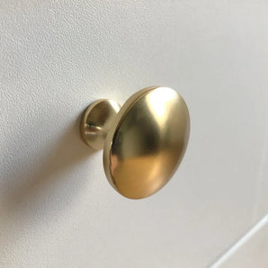 Boutons de meubles dorés, boutons de placard dorés Antoni doré mat