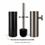 Armando Gunmetal WC Set