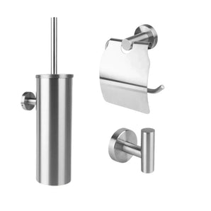 Sandro Inox Brossé WC set