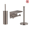 Tygo Gunmetal WC Set (no-drill)