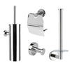 Lauro Chrome WC set