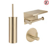 Juano Gold WC Set (no-drill)