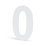 L'Adamo White 30cm de yessential.fr est un grand numéro de maison blanc tridimensionnel - idéal comme numéro de maison en acier inoxydable ou pour tous ceux qui recherchent de grands numéros de maison.
