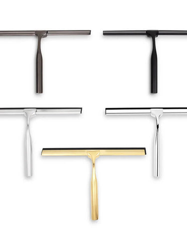 Cinq extracteurs Zamoro en acier inoxydable de yessential.fr sont répartis sur deux rangées sur fond blanc, chacune avec une poignée noire, bronze foncé, argent ou or. Ces extracteurs modernes ont des lames en forme de T et sont fabriqués en acier inoxydable.