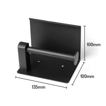 porte papier toilette-noir-tazio-noir-petites dimensions