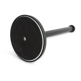 Le Jurado Black de yessential.fr est une planche d'équilibrage avec une poignée cylindrique, une plateforme ronde et plate noire et une surface de préhension texturée - parfaite pour l'exercice ou la physiothérapie.