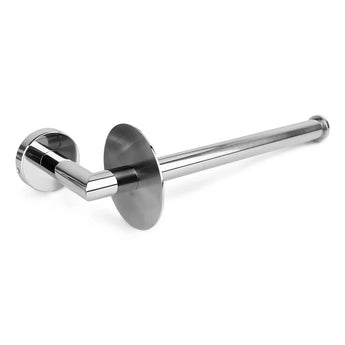 L'Ensemble WC Cosimo Chrome de yessential.fr est une élégante décoration murale en papier et réalisée en acier inoxydable avec une base ronde et une barre horizontale - un idéal luxueux pour tous les ensembles d'accessoires dans le design de la salle de bain.