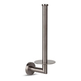 Doté d'une base ronde et d'un design en métal, le porte-rouleaux de rechange Roberto Gunmetal de yessential.fr ajoute une touche élégante à votre espace tout en gardant les rouleaux de papier toilette bien organisés.