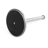 L'ensemble de toilettes Ludo en acier inoxydable (sans perçage) de yessential.fr présente un design élégant en acier inoxydable avec une base noire plate et ronde et une poignée cylindrique lisse, reflétant le style des accessoires de salle de bain en acier inoxydable pour une organisation de salle de bain moderne.