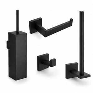 Venzo Black WC set