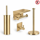 Ludo Gold WC Set (no-drill)