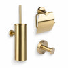 Mano Gold Toilet Set