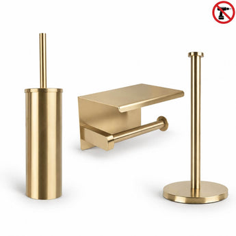 Tygo Gold WC Set (no-drill)
