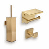 Verano Gold Toilet Set