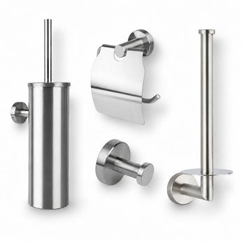 Lauro RVS WC Set