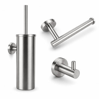 Lorenzo RVS WC set