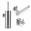 Lorenzo Brushed Stainless Steel WC set