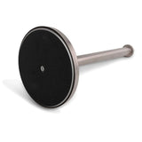 Le Jurado Gunmetal de yessential.fr comporte une tige en acier inoxydable avec une grande base ronde noire, ressemblant à un porte-rouleau de papier toilette autoportant industriel, reposant sur une surface blanche.